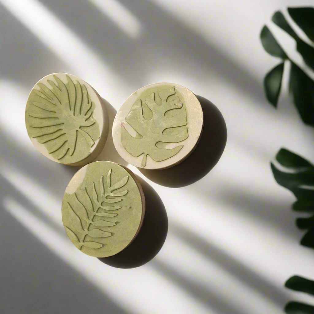 2 Tone Goats Milk Soap (Round)