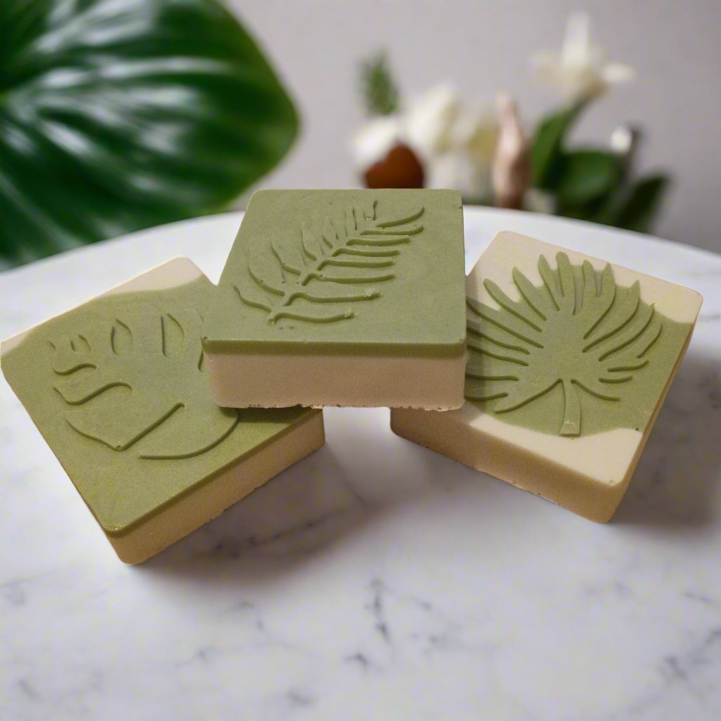 2 Tone Goats Milk Soap (Square)