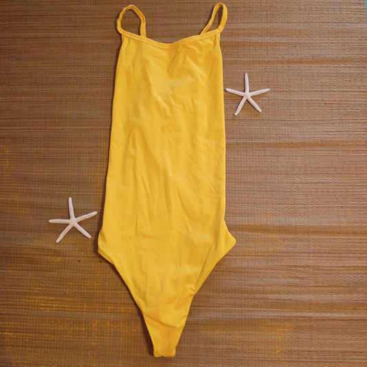 Highcut One Piece Adjustable Crossback (Canary Yellow)